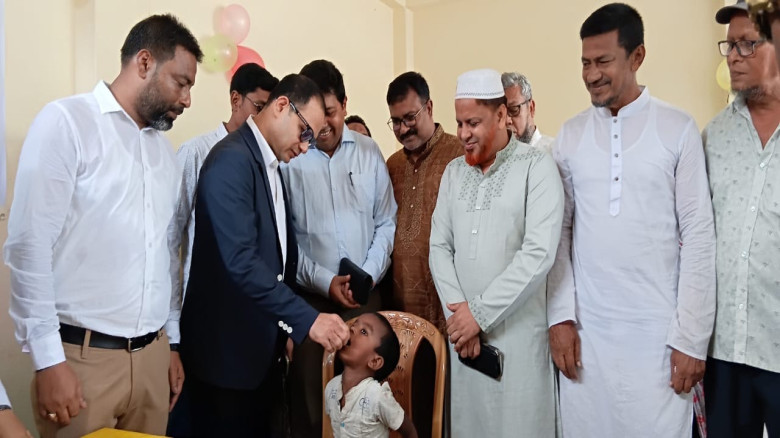 সিংড়ায় ২৮৯ টি কেন্দ্রে জাতীয় ভিটামিন 'এ' প্লাস ক্য...