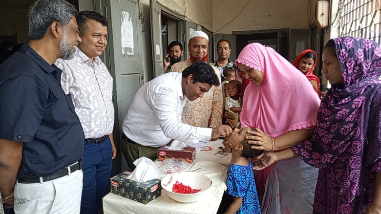ভৈরবে জাতীয় ভিটামিন এপ্লাস ক্যাম্পেইনের উদ্বোধন...