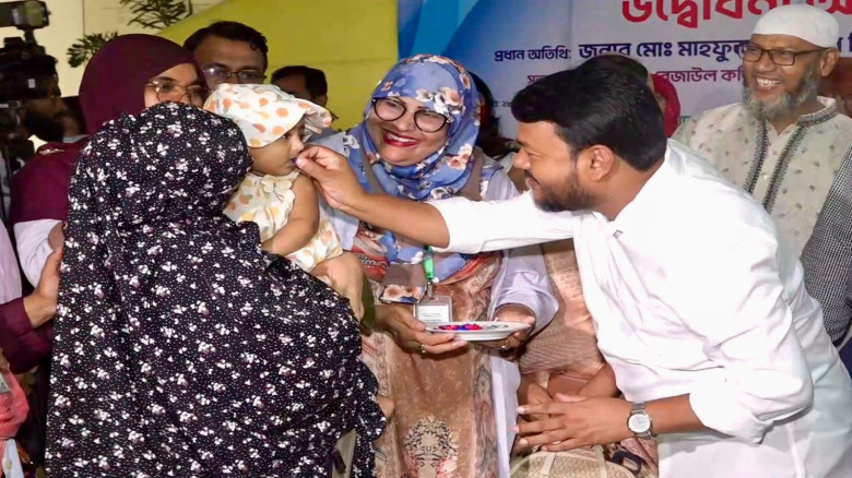 রাজশাহীতে ৬৬ হাজার শিশুকে ভিটামিন ‘এ’ খাওয়ানোর লক্...