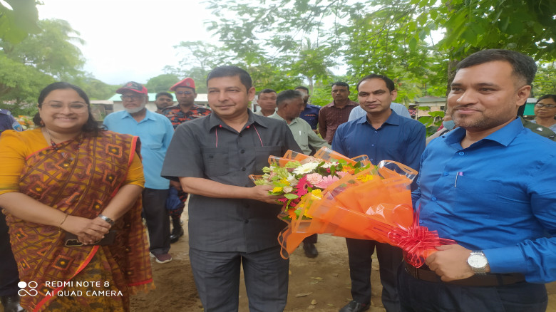 বিভাগীয় কমিশনার ড, জিয়াউদ্দিন রাজস্থলী উপজেলা  পরি...