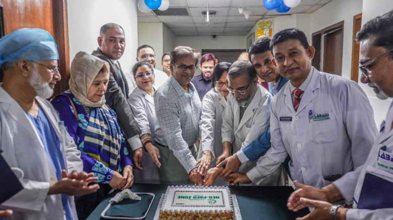 ল্যাবএইড স্পেশালাইজড হাসপাতাল এর ‘নিও-পেড জোন’ উদ্...