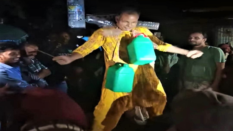 টাঙ্গাইলে থ্রি-পিস পরে ব্রাজিলের জয় উদযাপনে বিএনপি...
