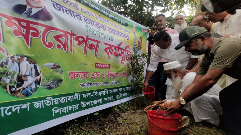 প্রধানমন্ত্রীর নির্দেশনায় শিবালয়ে বৃক্ষরোপণ কর্ম...
