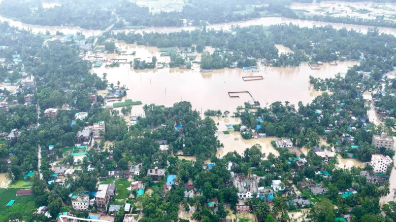 চকরিয়া-পেকুয়া ও মাতামুহুরী উপজেলায় কমছে বন্যার প...