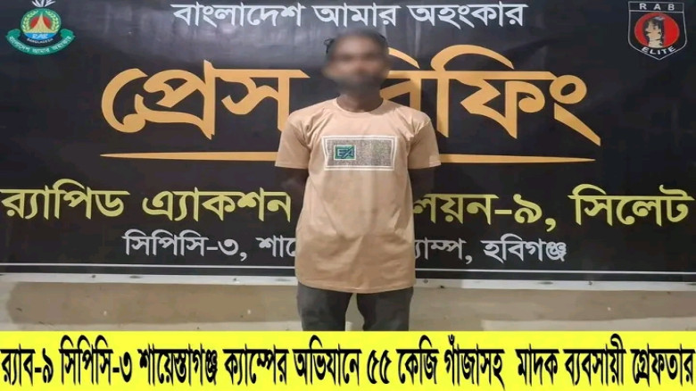 চুনারুঘাটে ভারতীয় মদ ও গাঁজাসহ ৩ কারবারি আটক...