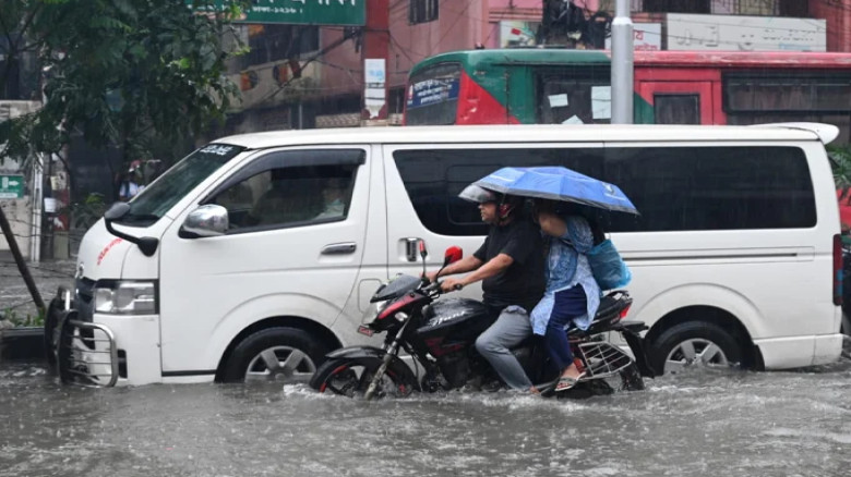 রাজধানীতে ২৪ ঘণ্টায় ৯৭ মিলিমিটার বৃষ্টিপাত...