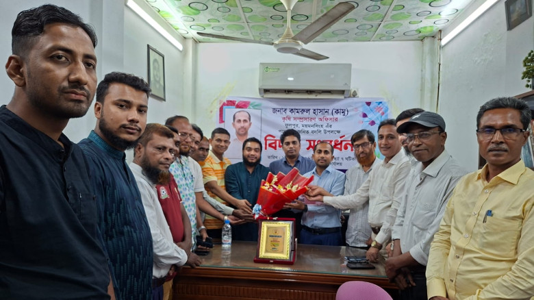 ভালোবাসা নিয়ে বিদায় নিলেন কৃষিবিদ কামরুল হাসান...