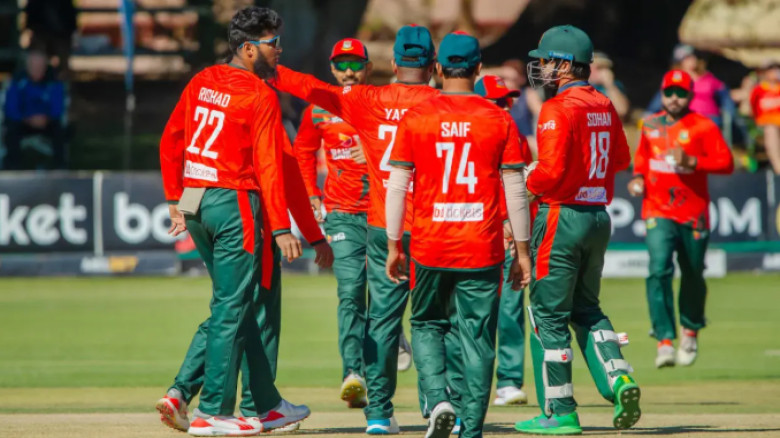সহজ জয়ে সিরিজে সমতা ফেরাল বাংলাদেশ...