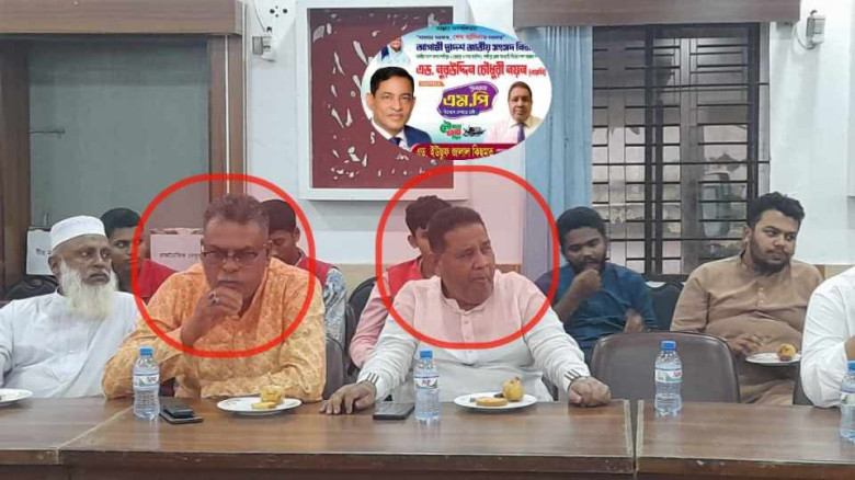 জুলাই শহীদ দিবসের অনুষ্ঠানে আ.লীগ নেতা উপস্থিত থাক...