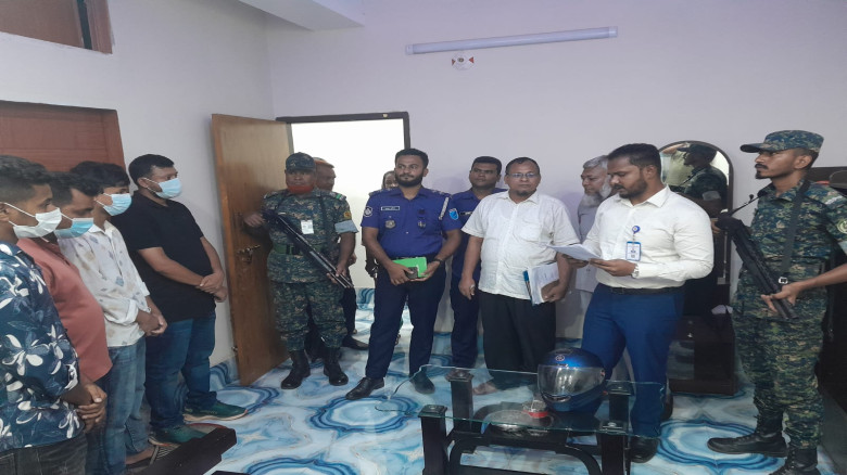 গোপালগঞ্জে আবাসিক হোটেলে অসামাজিক কার্যকলাপ...