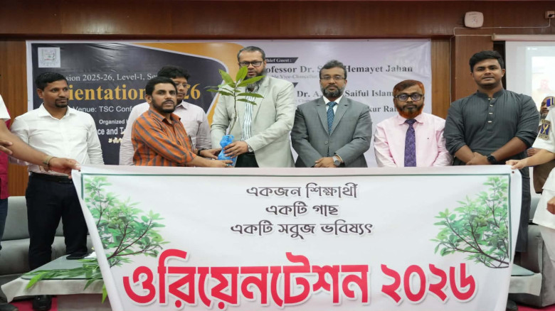 পবিপ্রবিতে উদ্ভাবিত চারা উপহার দিতে ব্যতিক্রমী আয়ো...