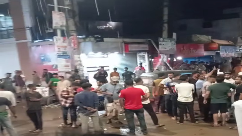 নবীগঞ্জে সংঘর্ষের ঘটনায় গুরুতর আহত পুলিশের চক্ষু অ...