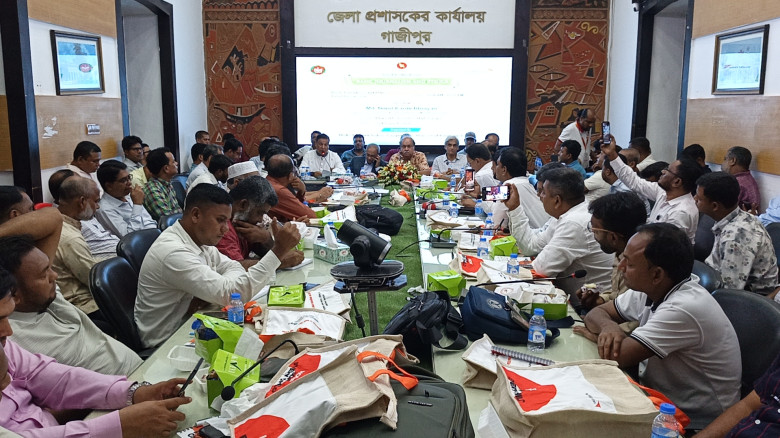 গাজীপুরে সাংবাদিকদের কর্মশালা: পেশাদারিত্ব,  নৈতিক...