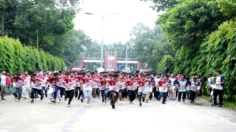 মাভাবিপ্রবিতে ‘জুলাই গণঅভ্যুত্থান' উপলক্ষে জুলাই ম...