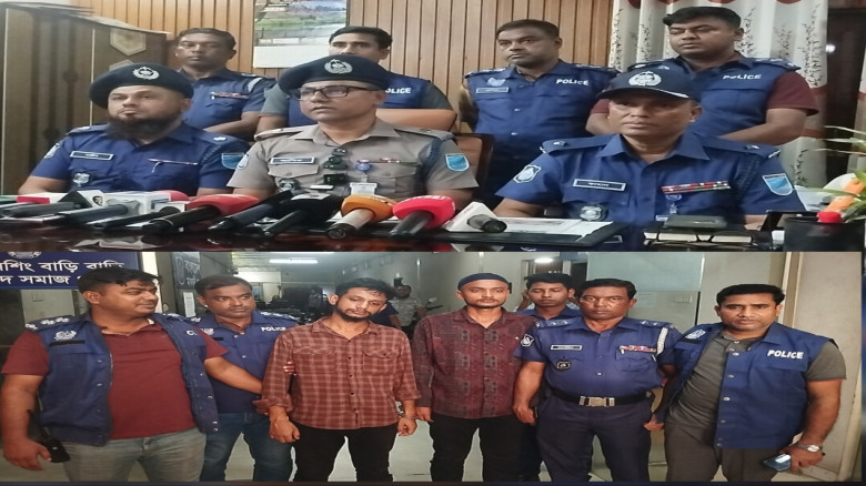 মাধবদীতে বিদেশি পিস্তলসহ ছিনতাইকারী চক্রের দুই সদস...